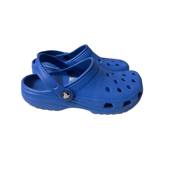 Crocs Womens Classic Clog Blue Slip-On Sandals Size 8 Lightweight Comfort Shoes - Picture 3 of 8